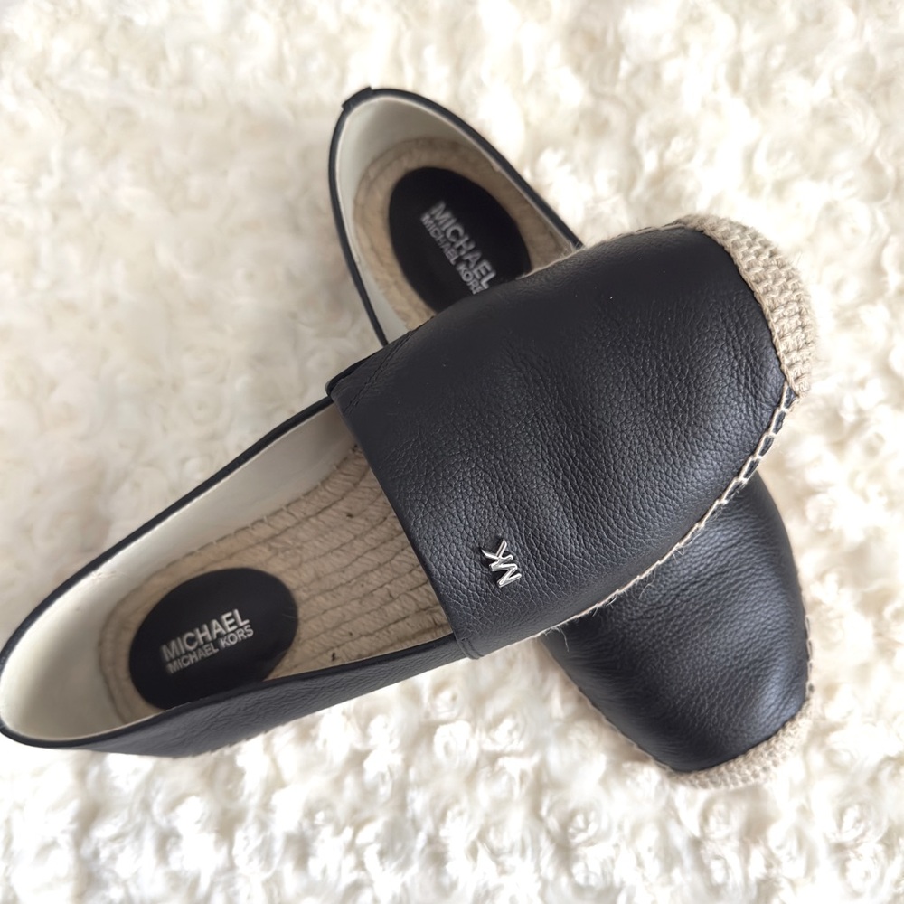 Michael Kors Black Espadrille Shoes